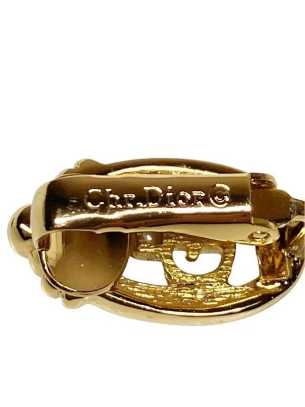 Dior CD Logo Earrings - Picture 7 of 9